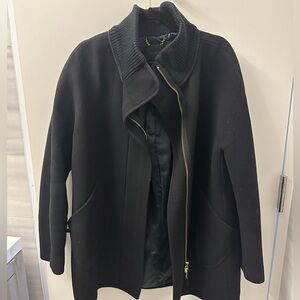 Jcrew black coat